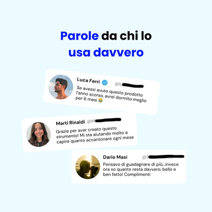 Cosa dicono gli utenti che usano regolarmente il prodotto per la gestione delle entrate, spese, stima tasse del regime forfettario 